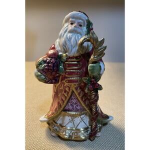 Fitz and Floyd Renaissance Santa Salt Shaker Only 5 1/2" Tall